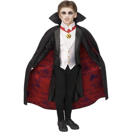 Vampier & Dracula Kostuum | Monster Drake Dracula Kind | Jongen | Medium | Halloween | Verkleedkleding